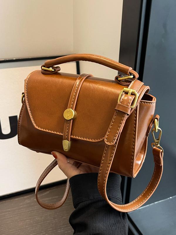 ALWINA™ - Stylish Shoulder Bag with Trendy Contrast Stitching