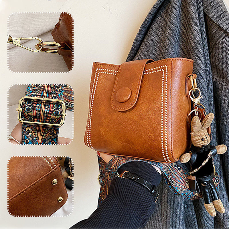 ETHEL | Retro-Inspired Shoulder Bag with Adjustable Strap