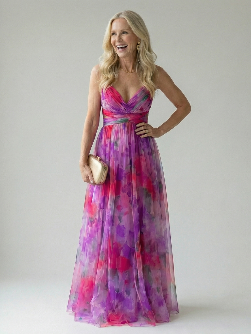 Violet & Grace™ | Cozy Maxi Wrap Dress