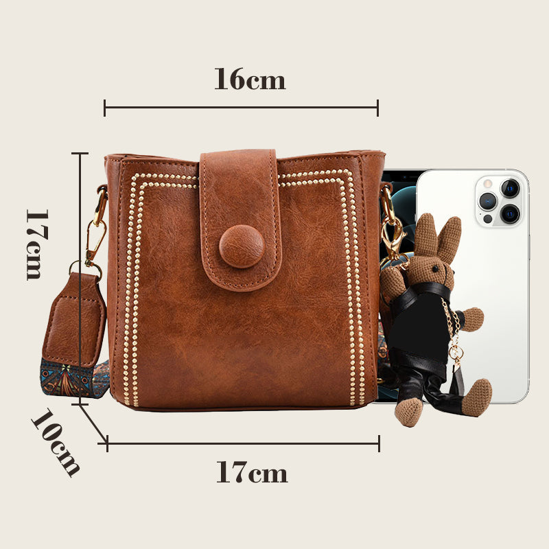 ETHEL | Retro-Inspired Shoulder Bag with Adjustable Strap