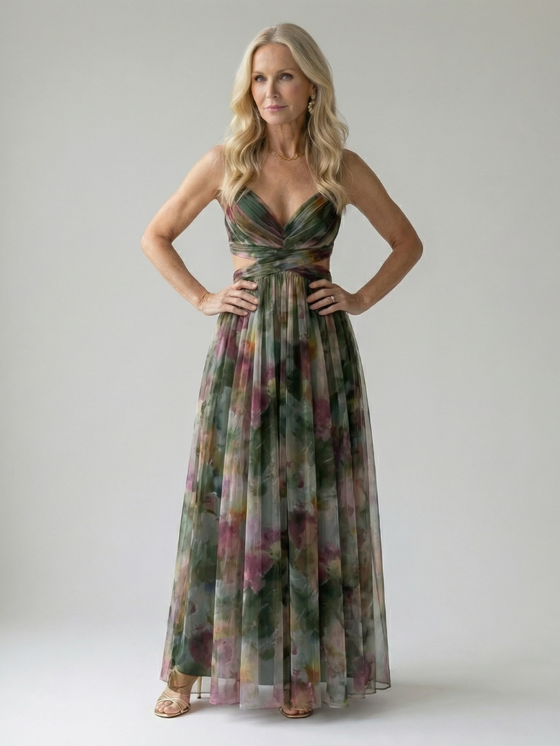 Violet & Grace™ | Cozy Maxi Wrap Dress