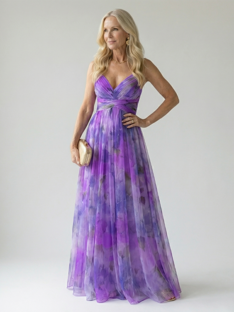 Violet & Grace™ | Cozy Maxi Wrap Dress