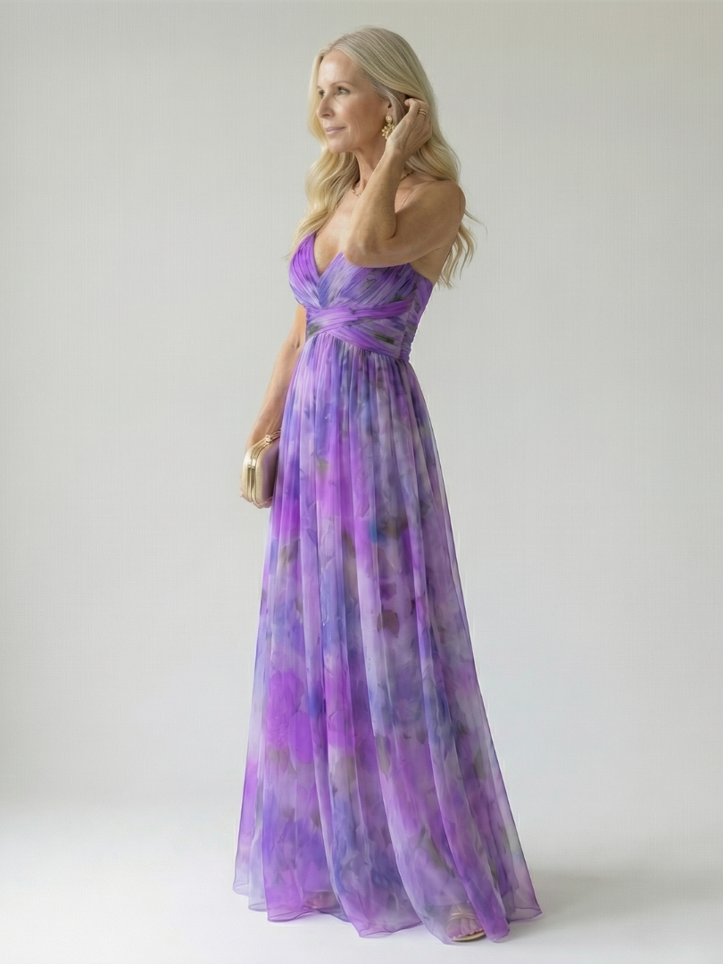 Violet & Grace™ | Cozy Maxi Wrap Dress