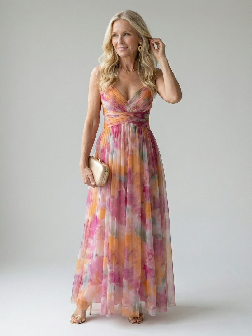 Violet & Grace™ | Cozy Maxi Wrap Dress