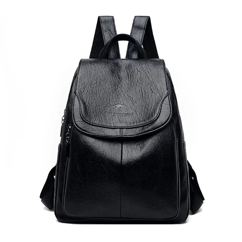 PHOEBE | SAFE & STYLISH LEATHER BACKPACK
