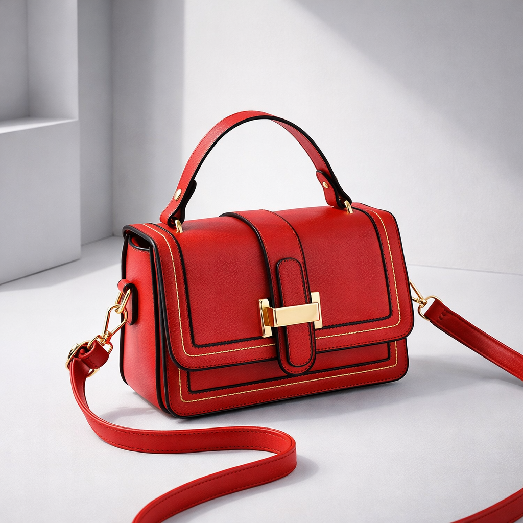Luna Paris - Chic Leather Handbag