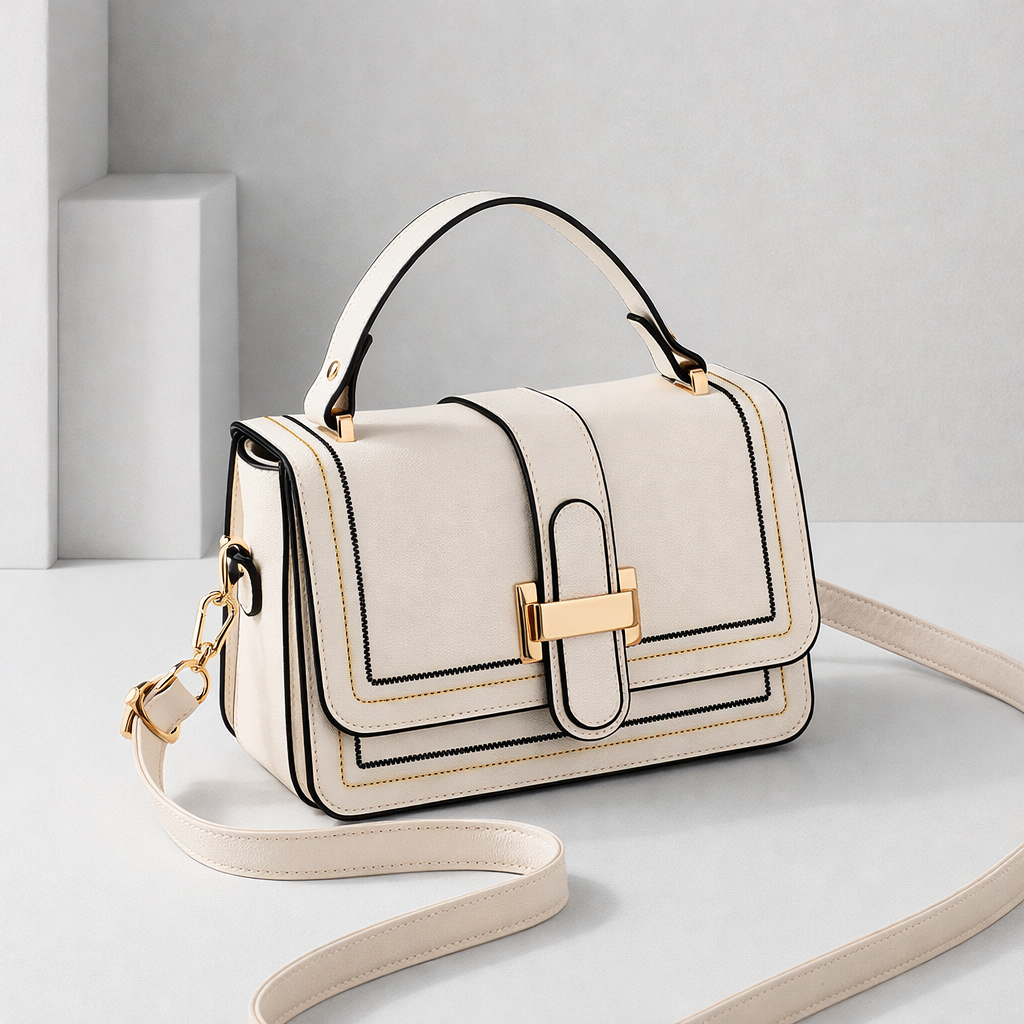 Luna Paris - Chic Leather Handbag