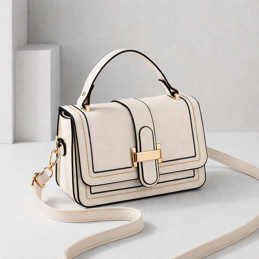 Luna Paris - Chic Leather Handbag