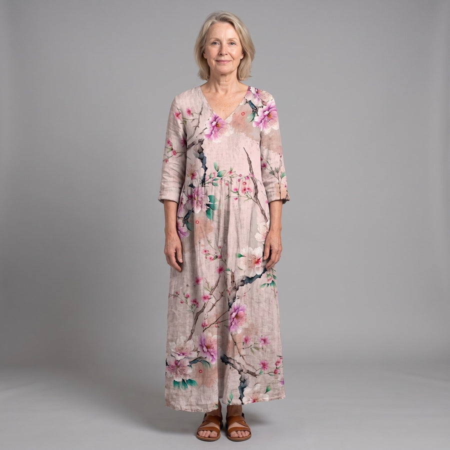 CAROLINE | Summer Floral Dress