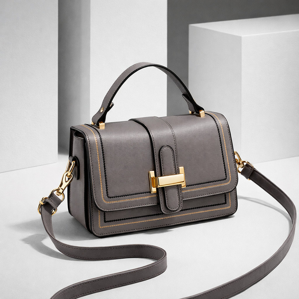 Luna Paris - Chic Leather Handbag