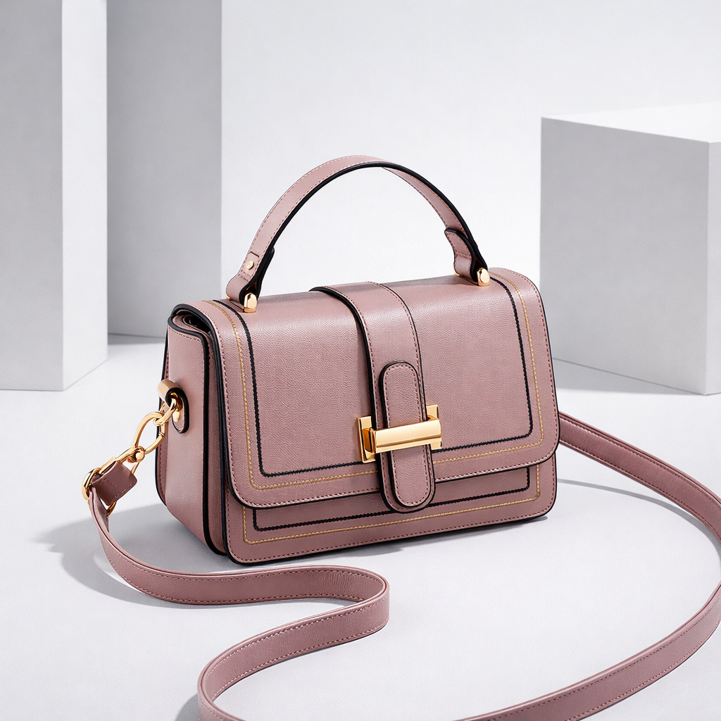 Luna Paris - Chic Leather Handbag