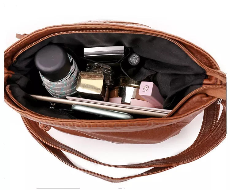 Celine Leather Shoulder Bag