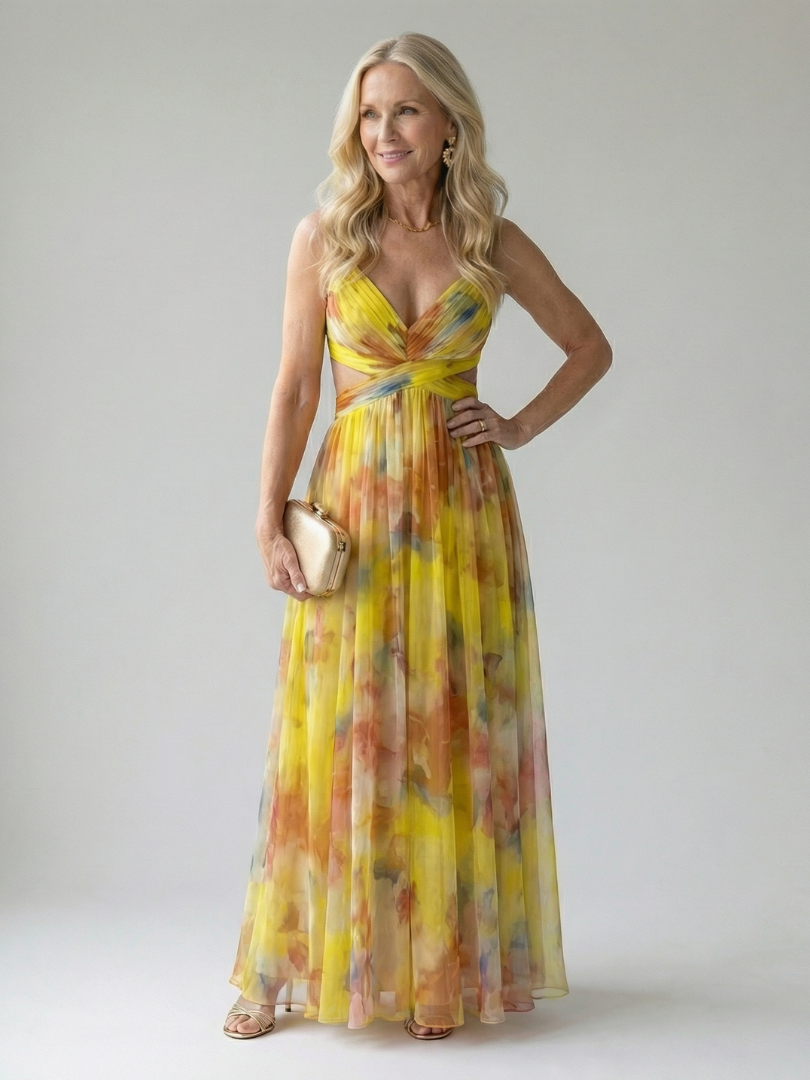 Violet & Grace™ | Cozy Maxi Wrap Dress