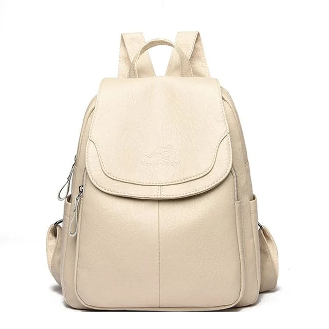 PHOEBE | SAFE & STYLISH LEATHER BACKPACK