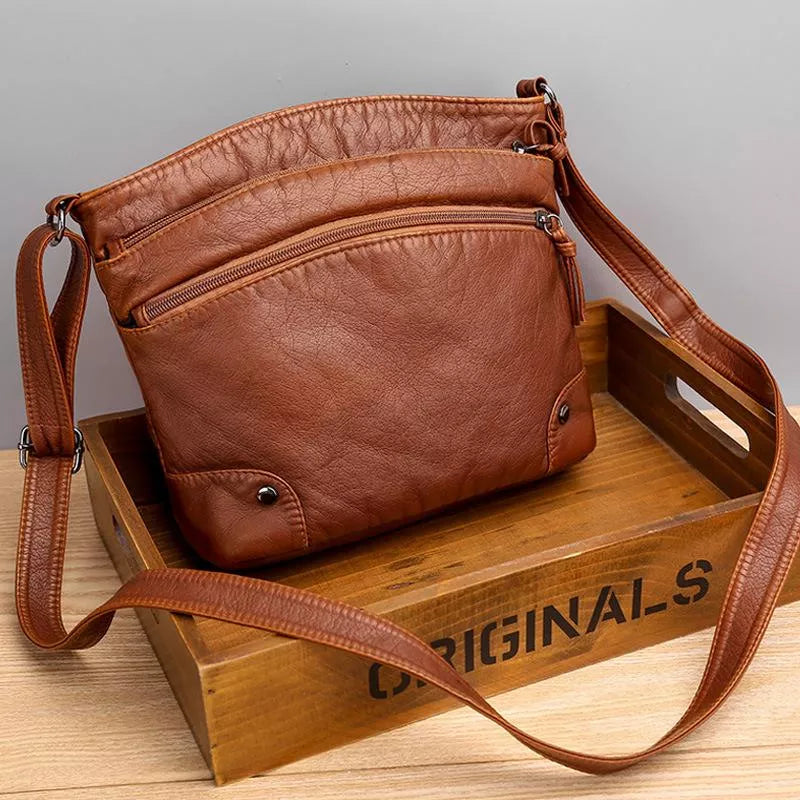 Celine Leather Shoulder Bag