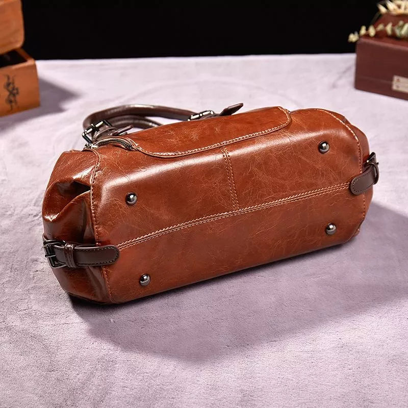 EVELINE | Stylish Leather Handbag