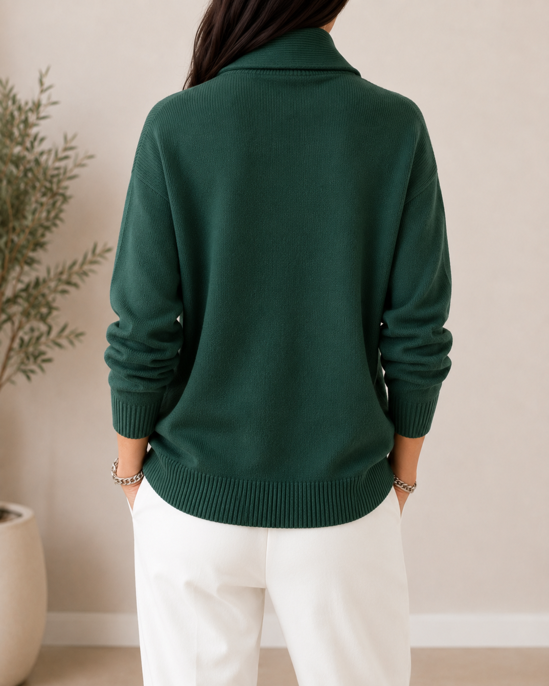 Milena - Shawl Collar Sweater