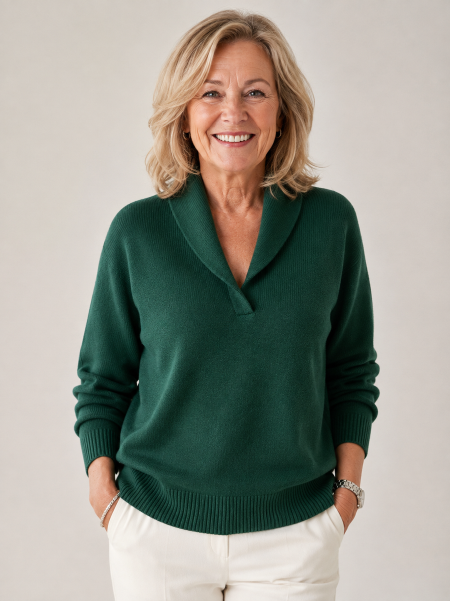 Milena - Shawl Collar Sweater