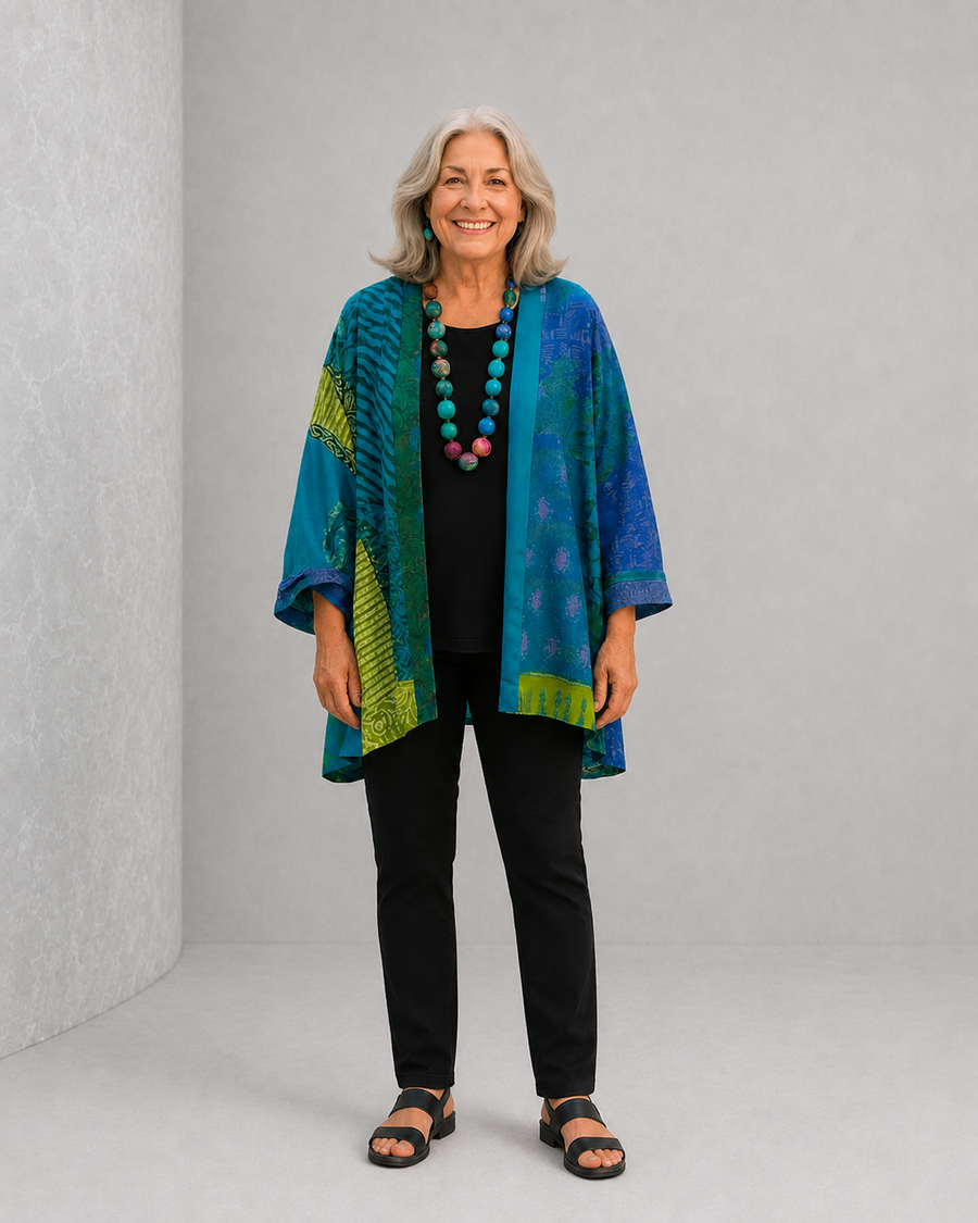 Astrid | Elegant Drape Cardigan