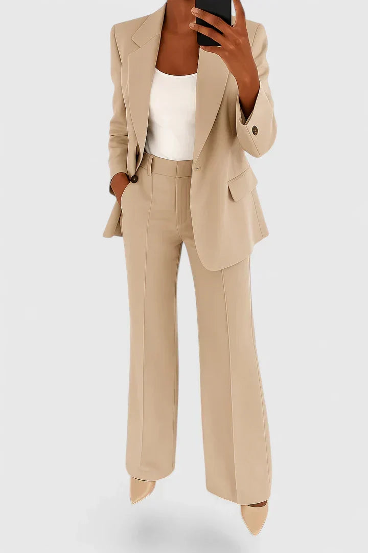 Palynette | Chic Two-Piece Suit Ensemble
