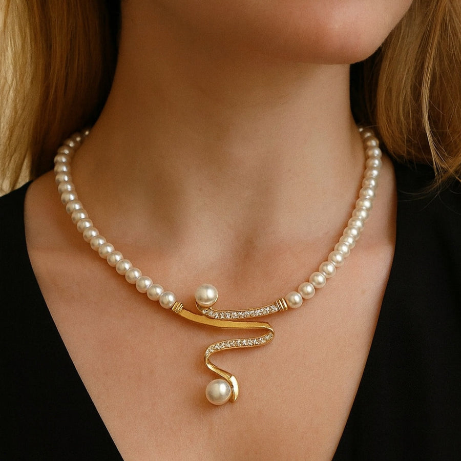 SERAPHINA | ELEGANT WAVES PEARL JEWELRY COLLECTION