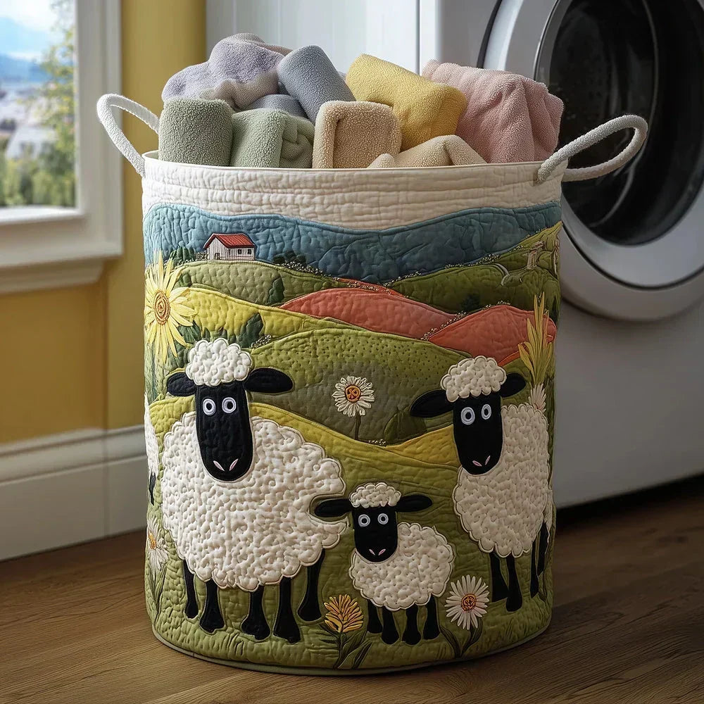 Marta | Artisan Hand-Quilted Storage Basket