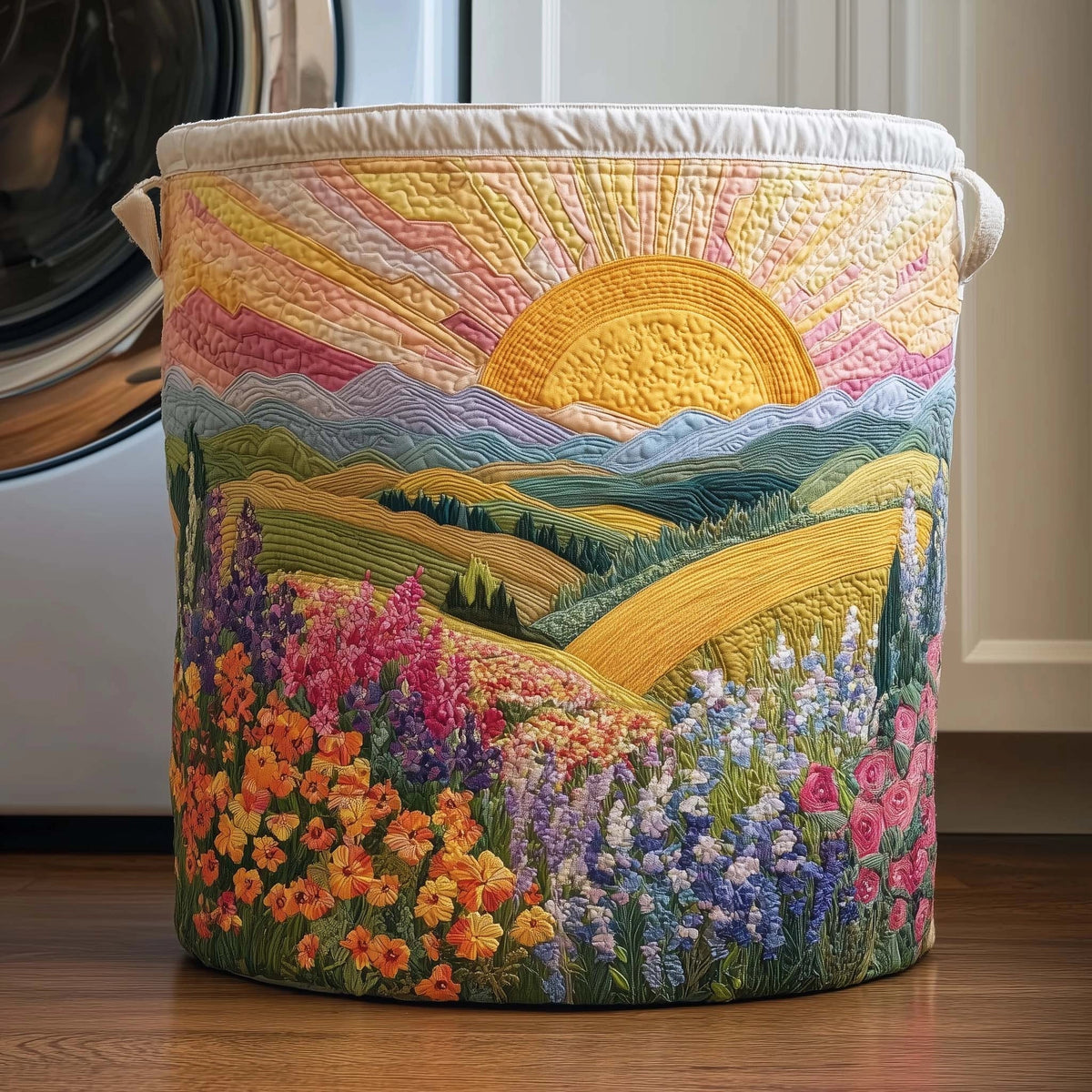 Marta | Delightful Quilted Storage Basket