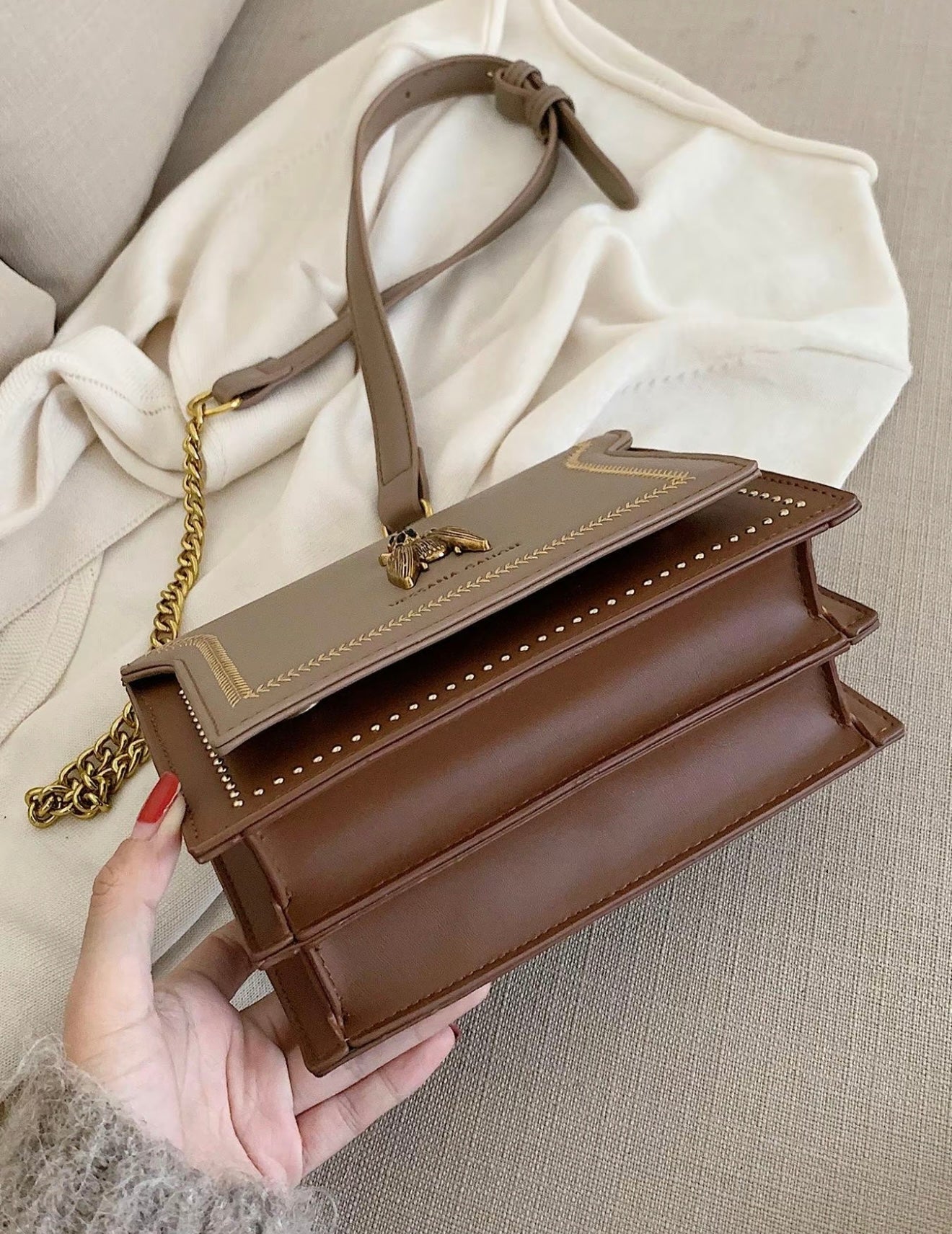 SIMONE™ - Classic Elegance Chain Bag