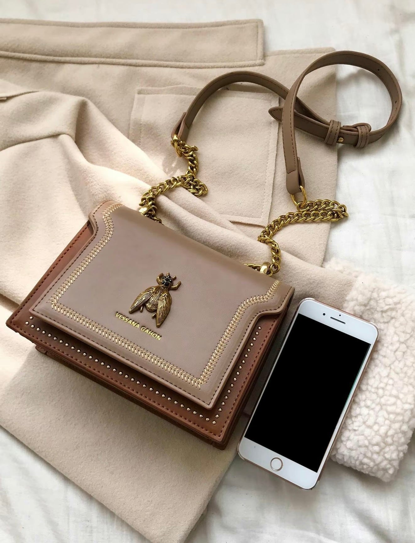 SIMONE™ - Classic Elegance Chain Bag
