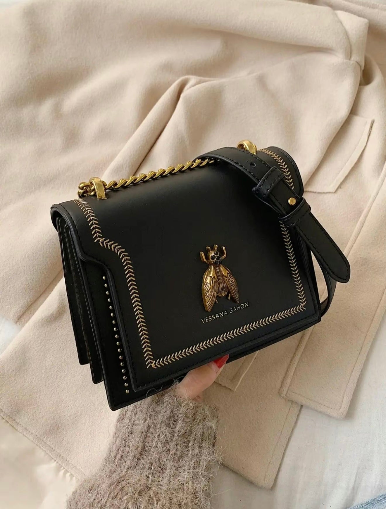 SIMONE™ - Classic Elegance Chain Bag