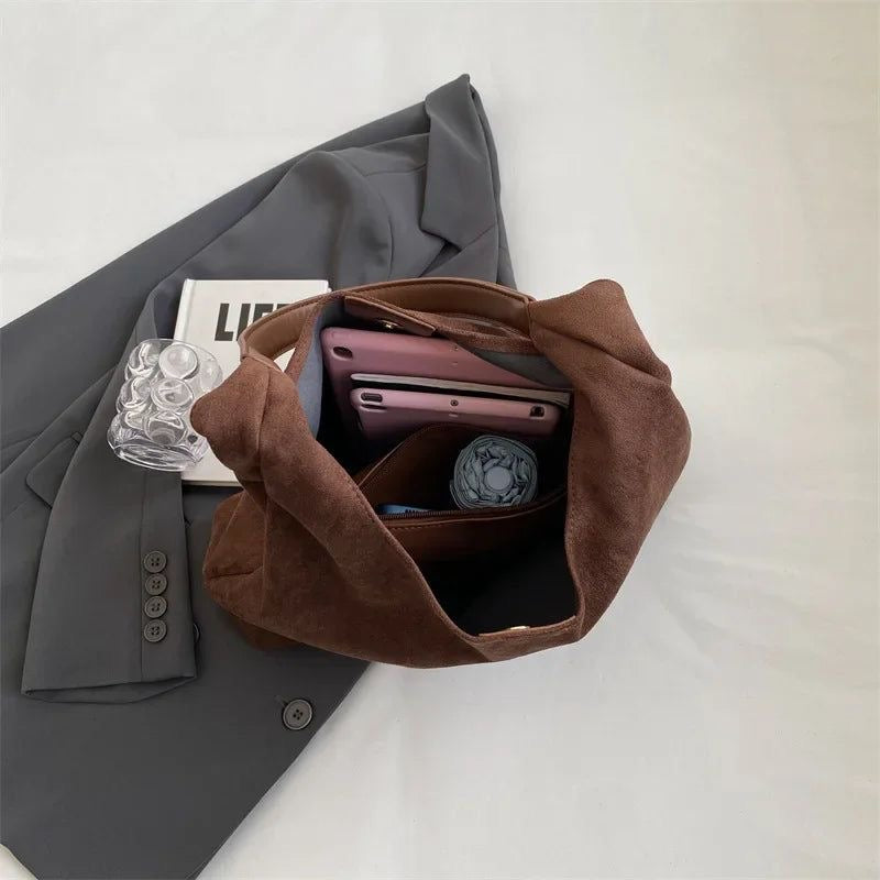 OTTILIE | Suede Shoulder Handbag