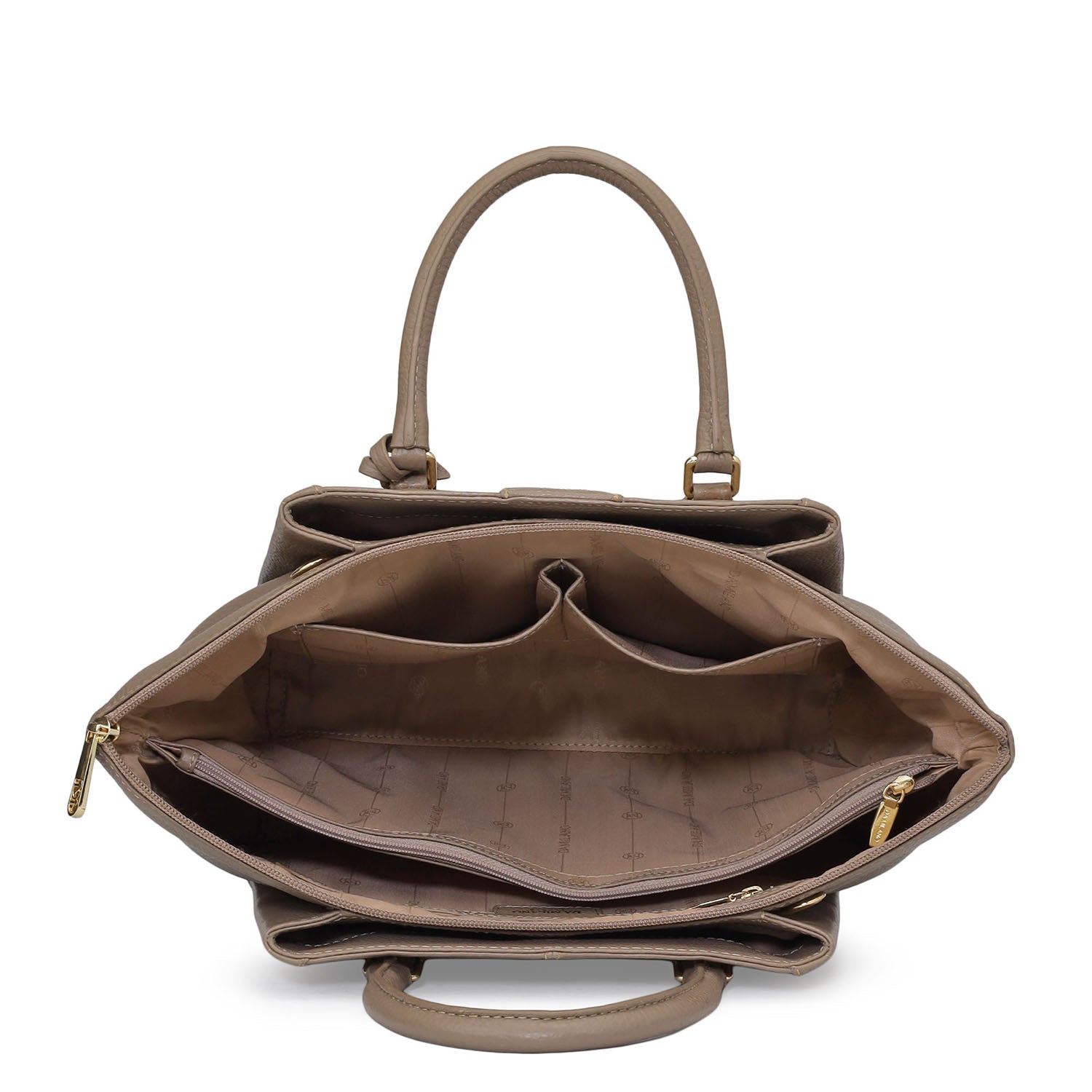 Élégance Paris - Timeless Waxed Leather Satchel