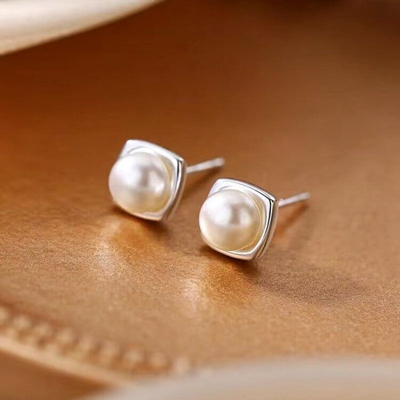 CAMILLE | ELEGANT FRESHWATER PEARL DROP EARRINGS