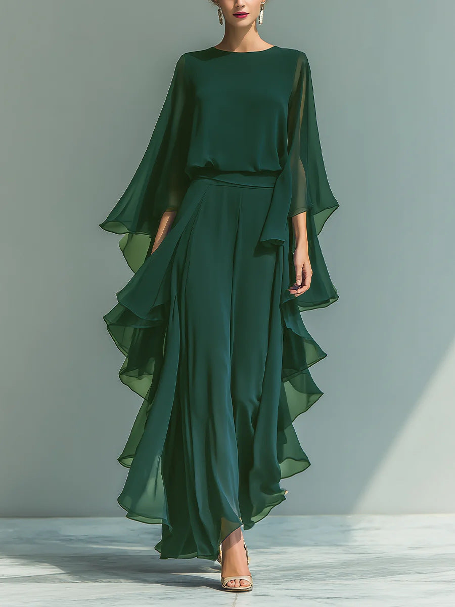Aurelia | Chic Flowing Evening Jumpsuit