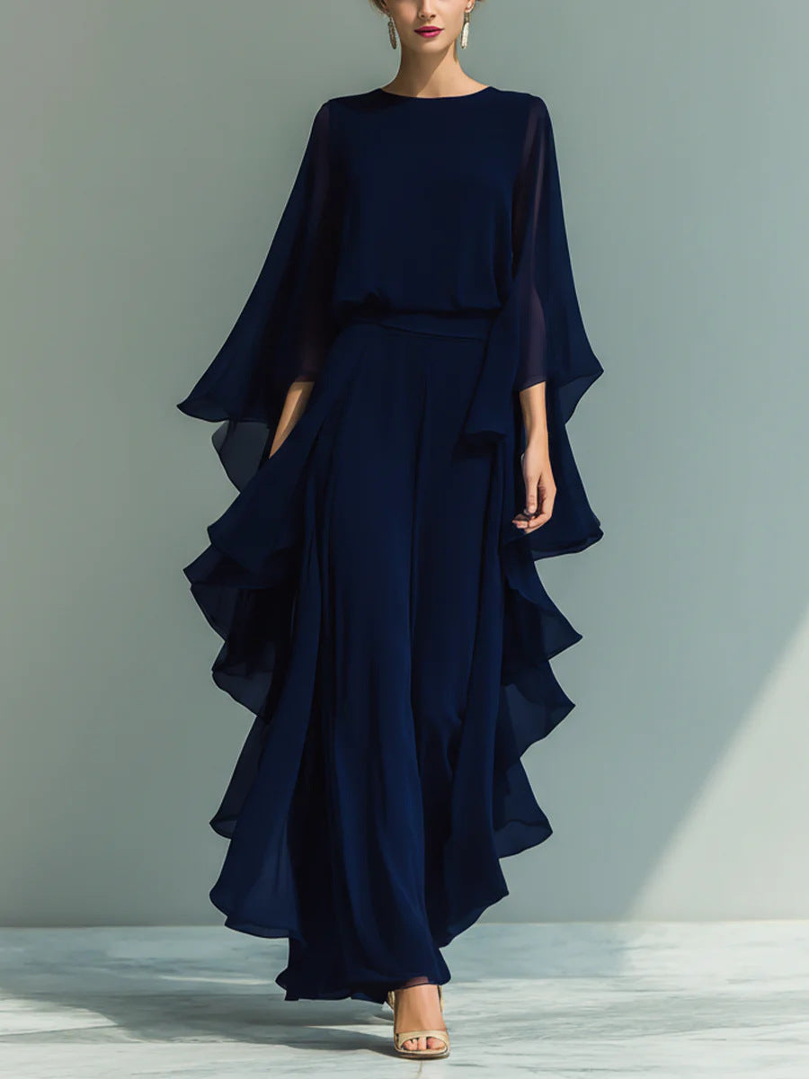 Aurelia | Chic Flowing Evening Jumpsuit