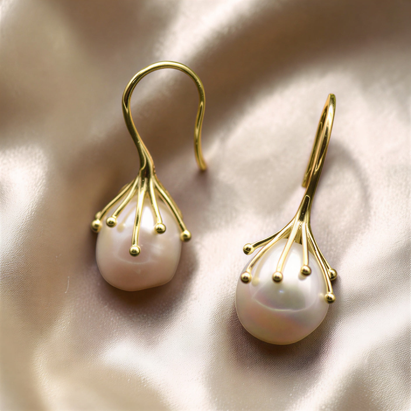 Celine Baroque Pearl Elegance Earrings