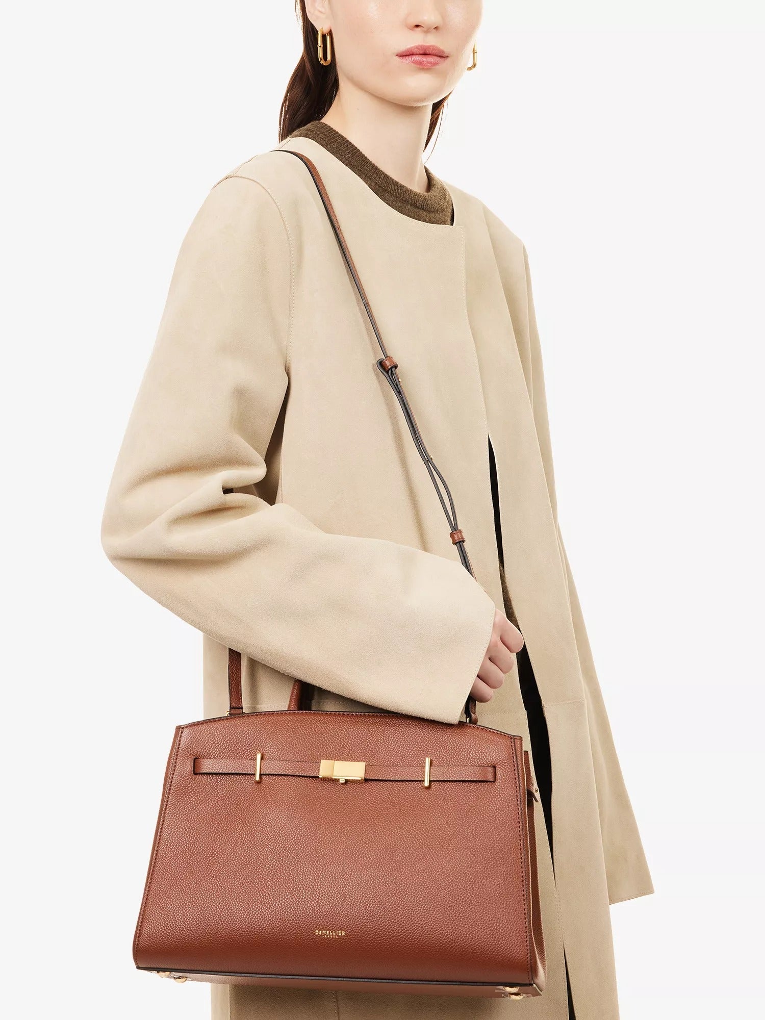 Amélisse - Chic Midi Leather Tote