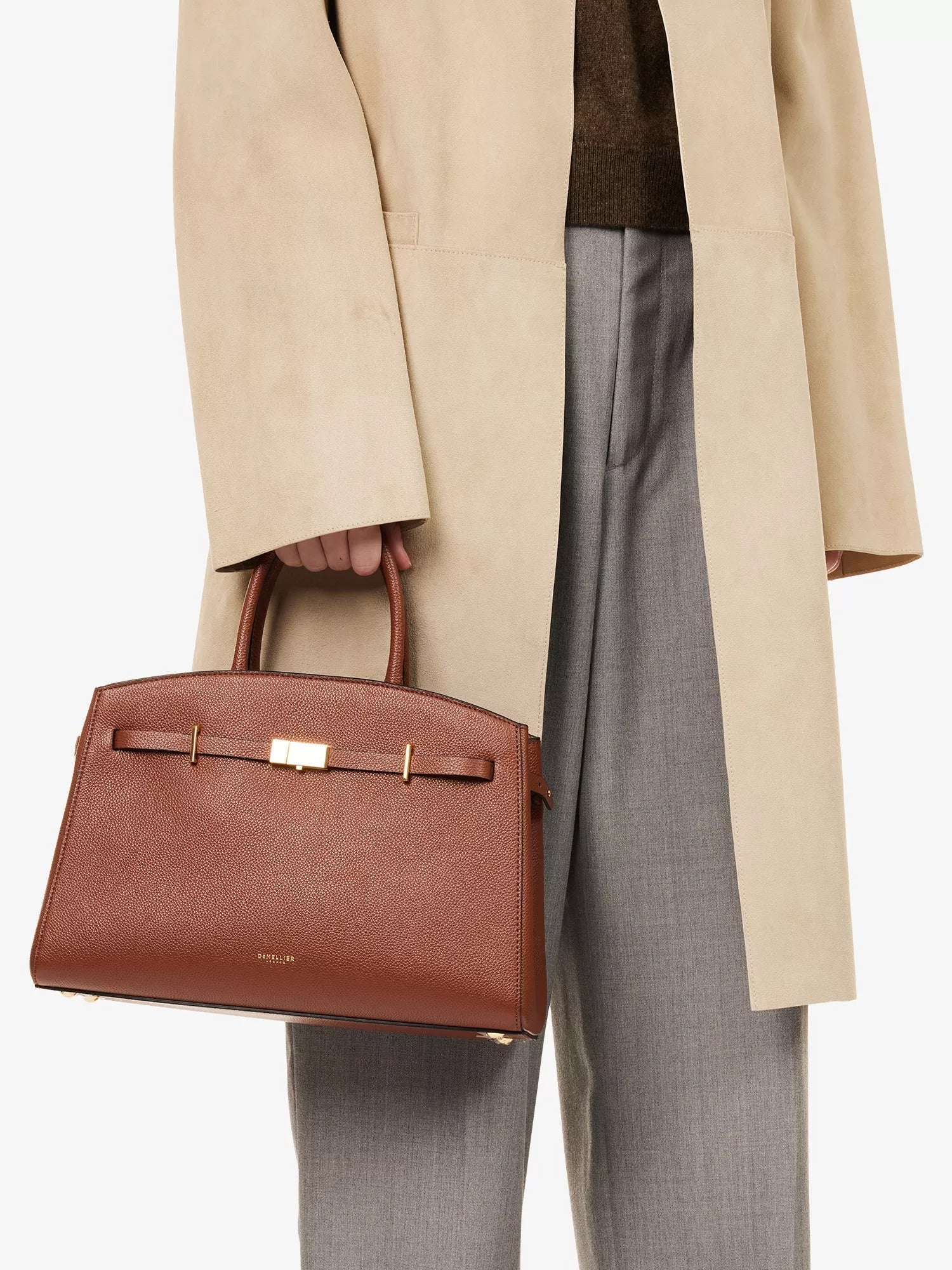 Amélisse - Chic Midi Leather Tote