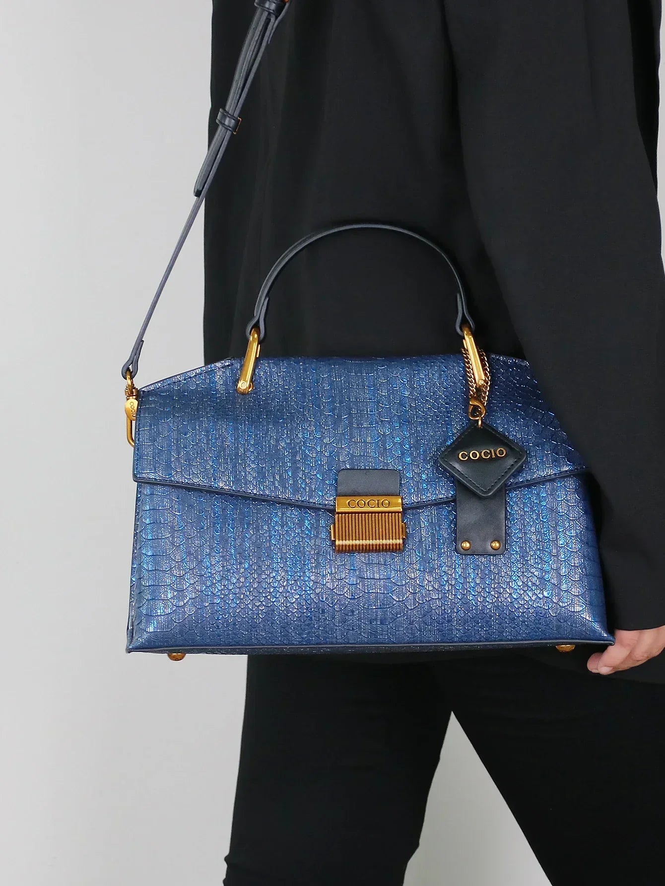 SELENE | PYTHON PRINT TOTE