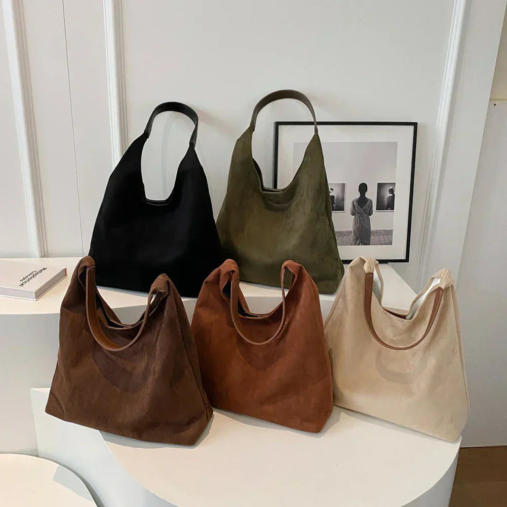 OTTILIE | Suede Shoulder Handbag