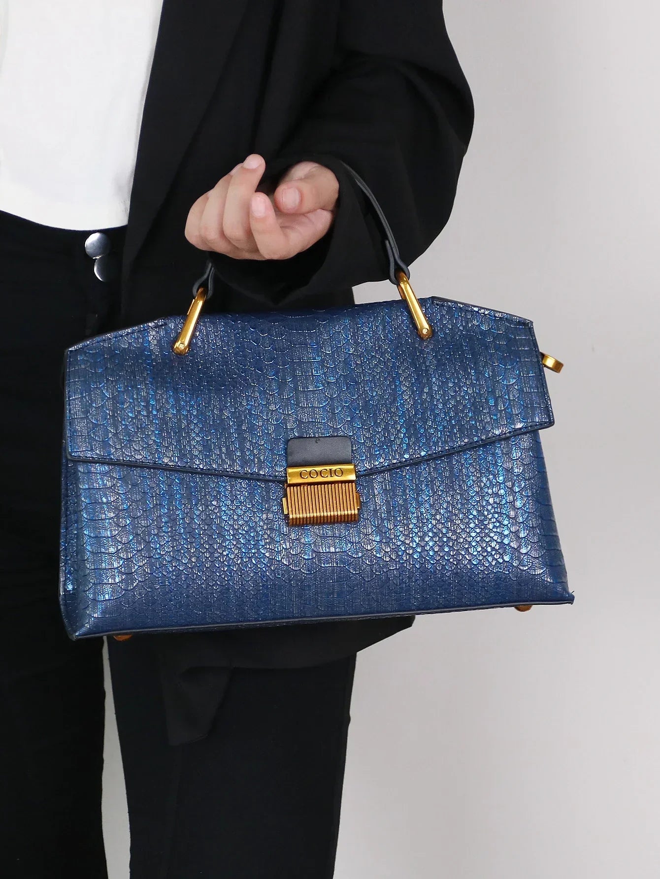 SELENE | PYTHON PRINT TOTE