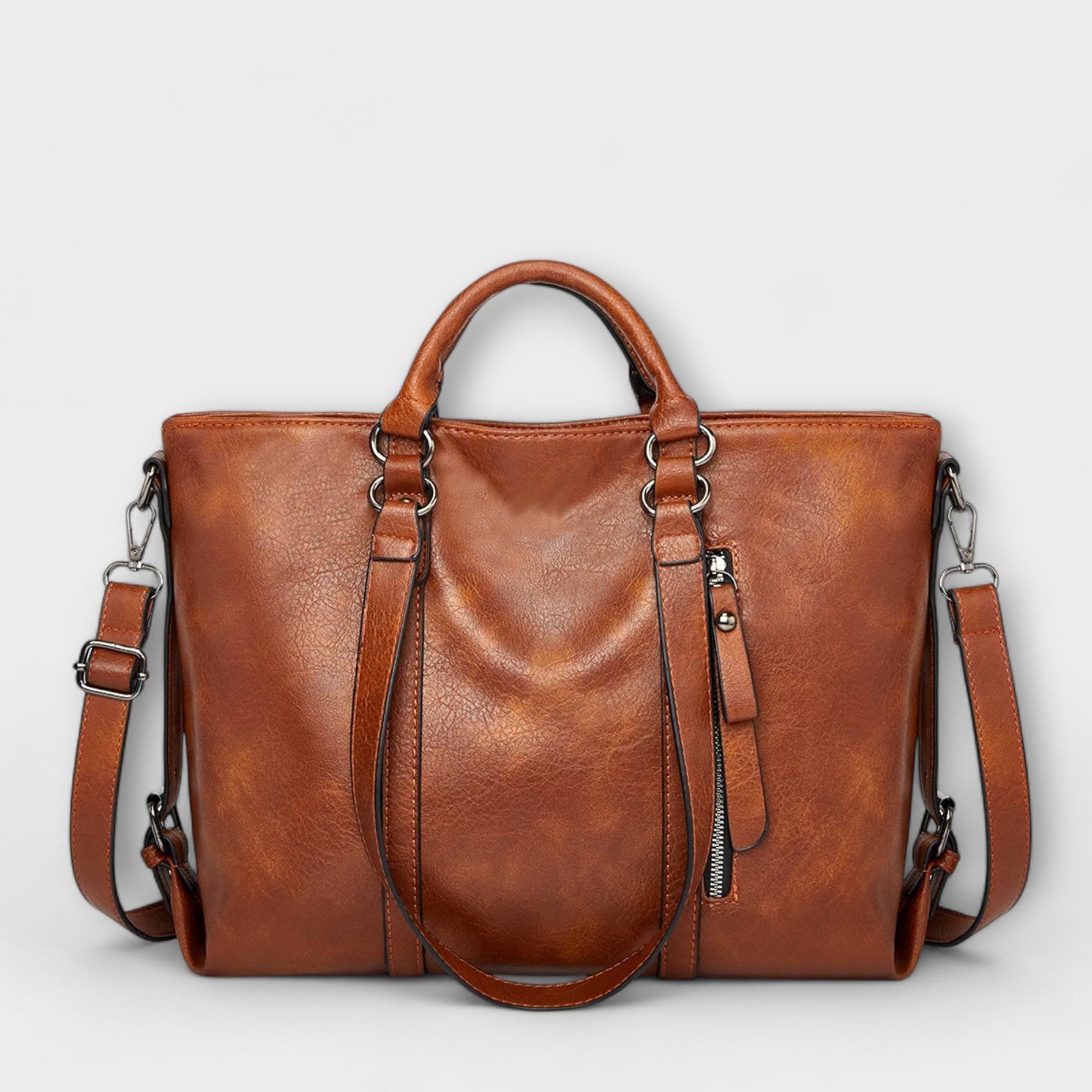 Olívia - Spacious Leather Tote
