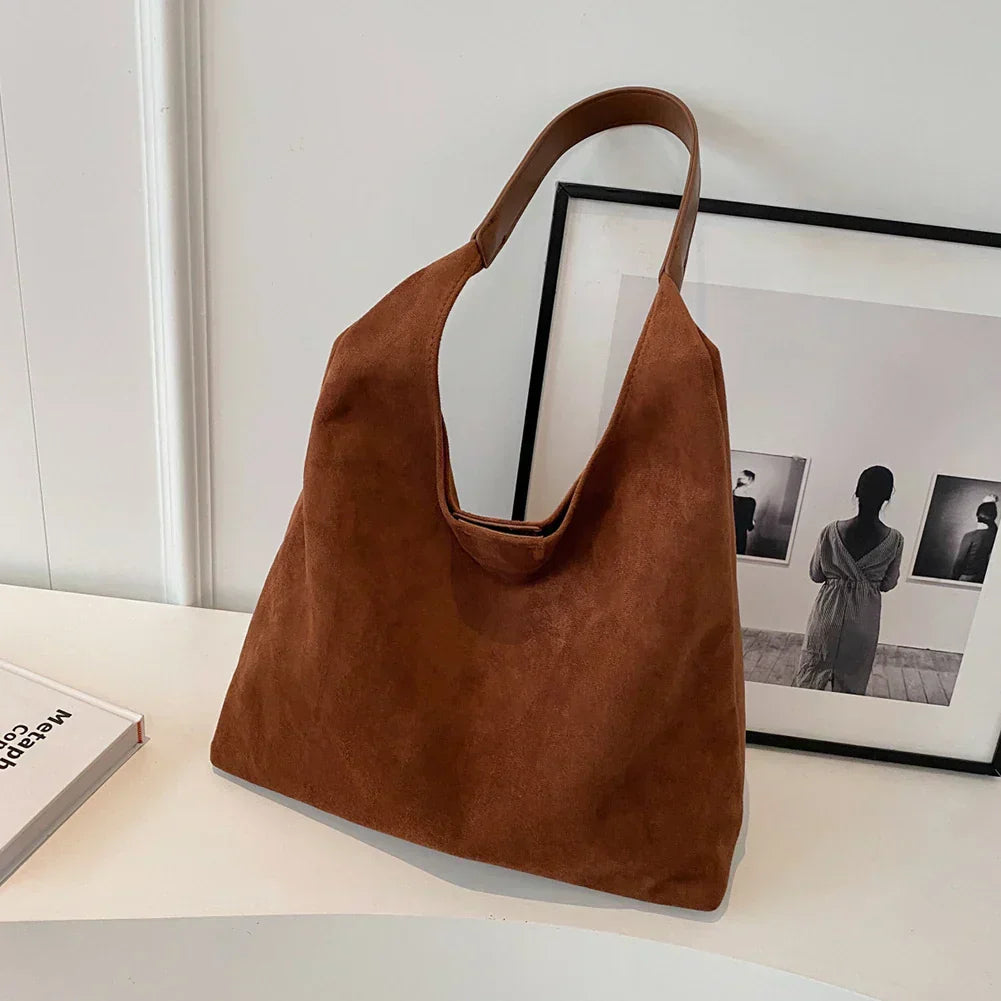 OTTILIE | Suede Shoulder Handbag