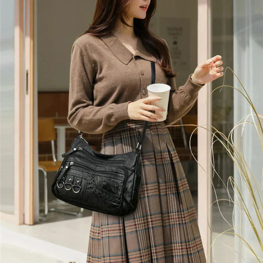 Olivia - Elegant Vintage-Inspired Shoulder Bag