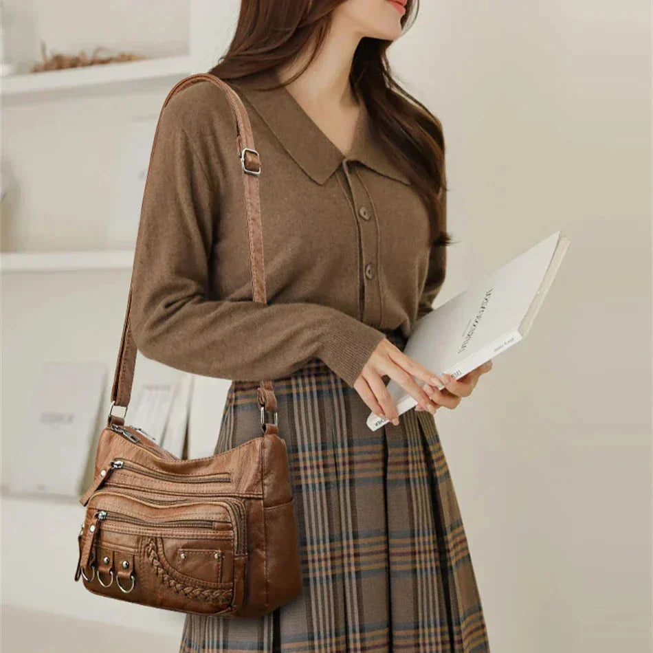 Olivia - Elegant Vintage-Inspired Shoulder Bag