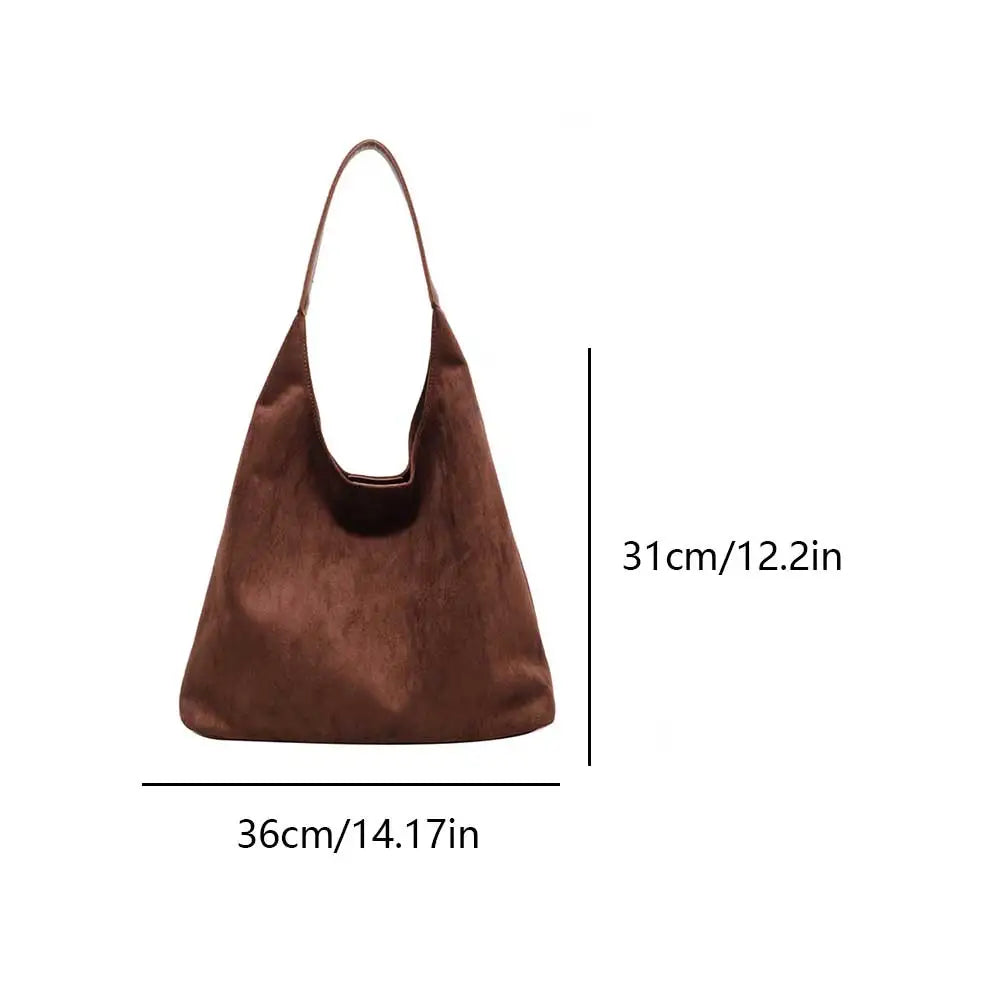 OTTILIE | Suede Shoulder Handbag