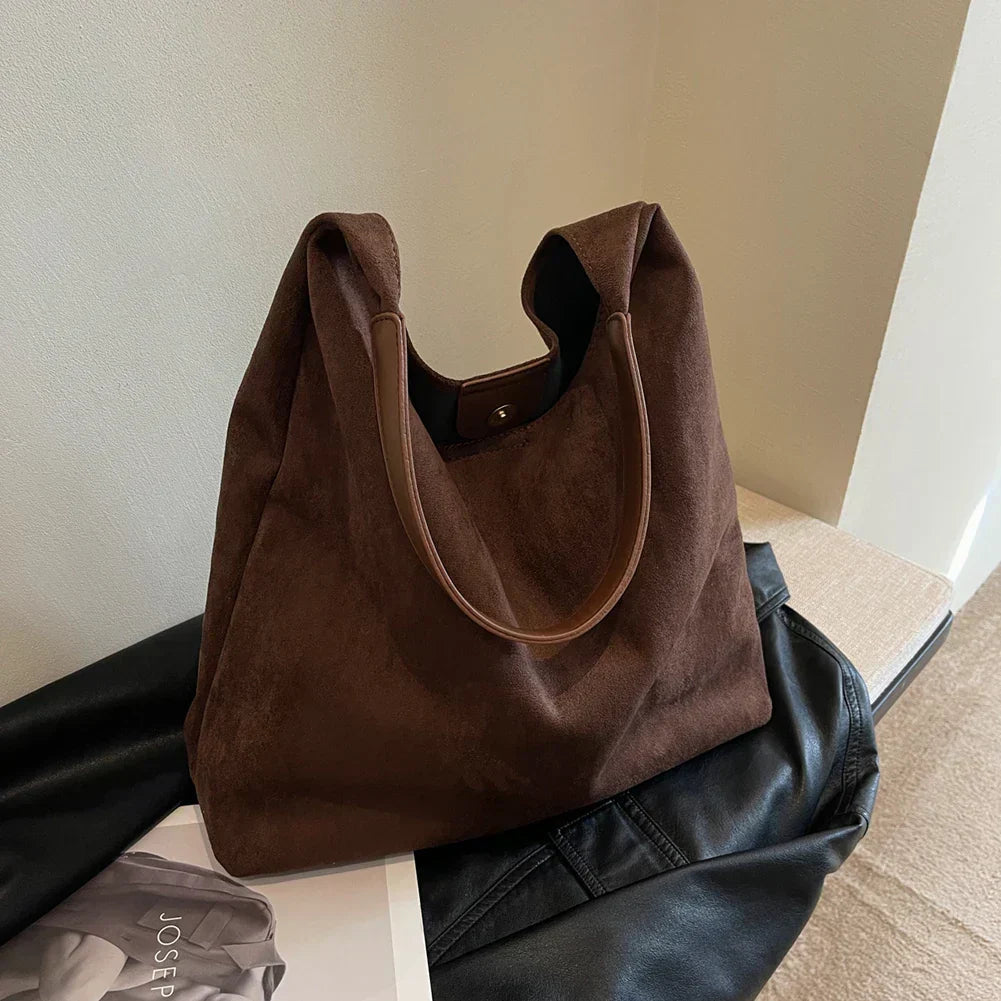 OTTILIE | Suede Shoulder Handbag