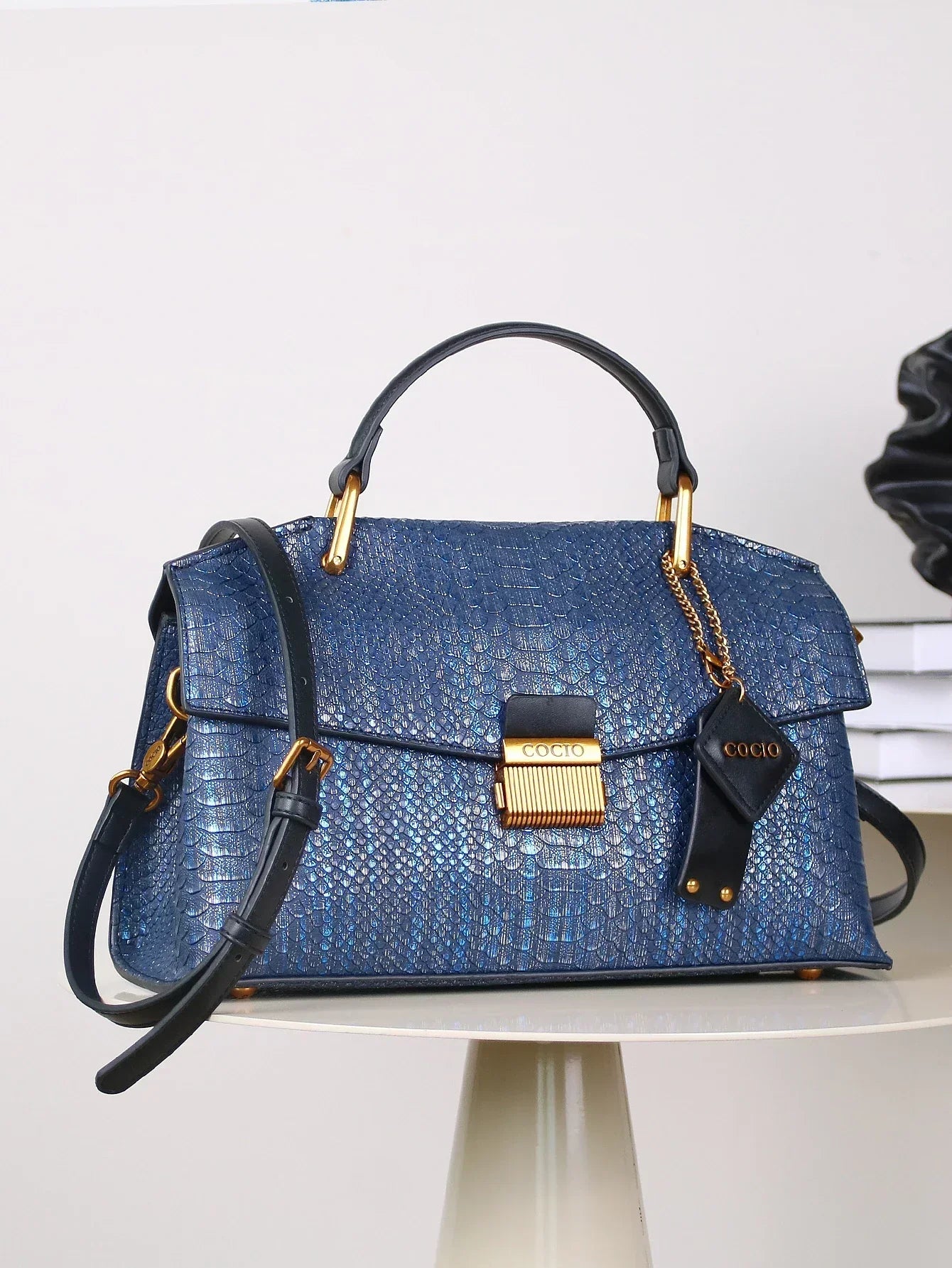 SELENE | PYTHON PRINT TOTE