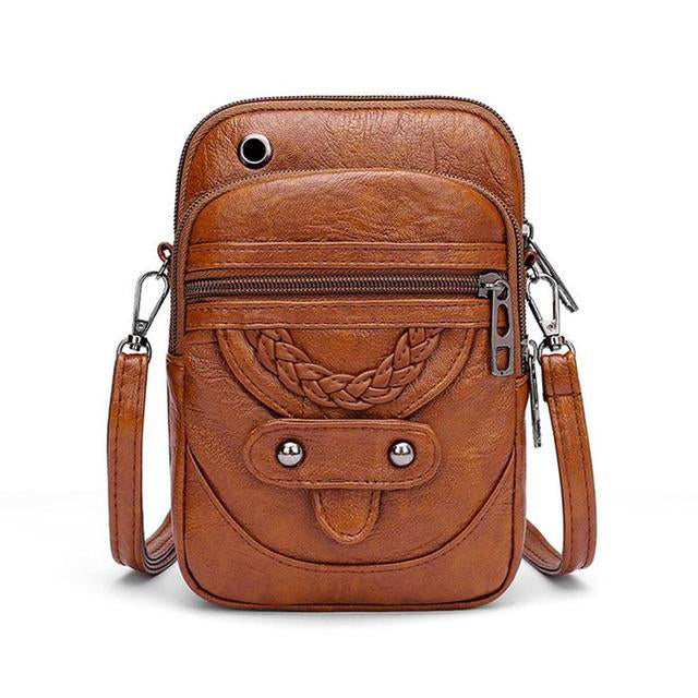 Irena | Classic Leather Vintage Bag