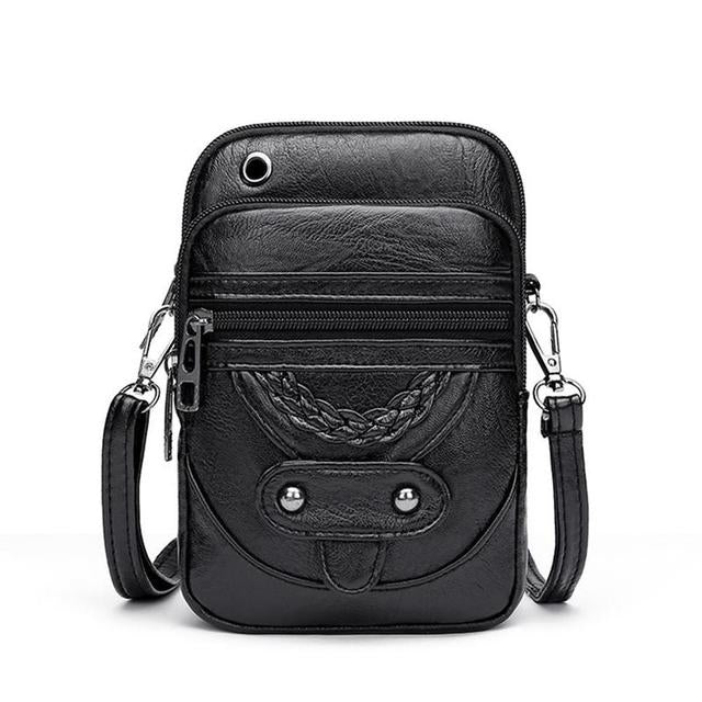 Irena | Classic Leather Vintage Bag